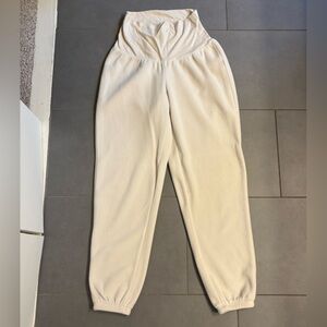 Old Navy Beige Maternity Lounge Pants